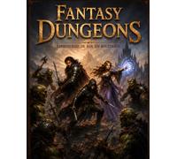 Fantasy Dungeons - Librojuego de Fantasía Épica, Espada y Brujería: Librojuego de Rol en Solitario con Tirada de Dados