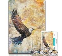 Fantasy Eagle Jigsaw Puzzles for Teenagers 1000 Jigsaws,Staycation Kill Time Every Piece Is Unique - Challenging Family Fun Game 50x75cm