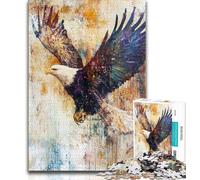 Fantasy Eagle JigsawPuzzle 1000 Pieces for Adults,Decompressing Intellectual Educational Toy Birthday Present,Gifts,Wall Art (50x75cm)