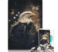 Fantasy Eagle JigsawPuzzle 1000 Pieces for Teenagers,Stress Reliever Difficult Challenge Unique Home Decor And Gifts (50x75cm)