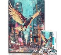 Fantasy Eagle Jigsaws 1000 Pieces for Teenagers,Challenging To Complete But Fun And Humorous Birthday Present,Gifts,Wall Art (38x26cm)