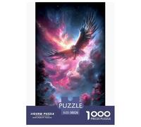 Fantasy Eagle Puzzles 1000 Piece Challenge Toy Adults And Children Colorful Puzzle Game Family Fun Jigsaws Puzzles Relaxing Time Home Decoration Gift 38x26cm/1000pcs