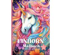 Fantasy Einhorn Malbuch | Jugendliche | Erwachsene | A5 Reiseformat: Ausmalbuch für Mädchen | Erwachsene| Cozy Format