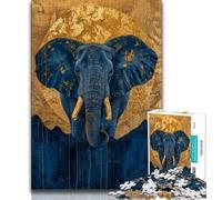 Fantasy Elephant 1000 Piece Jigsaw Puzzles for Teenagers,for Educational Game Challenge Toy Unique Home Decor And Gifts (38x26cm)