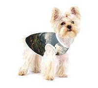 Fantasy Elephant Premium Dog Tshirt - Soft 100% Cotton Ropa Para Perros, Perfect for Small to Medium Dogs, Stylish and Comfortable Shirts for Dogs L