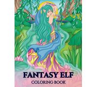Fantasy Elf Coloring Book