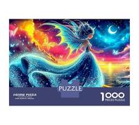 Fantasy Fairy 1000 Piece Precise Interlocking Cosmic Fairy Jigsaw for Teens Digital Detox Frameable Puzzle Stay at Home Fun Limited Edition 52x38cm/1000pcs