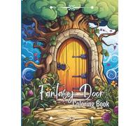 Fantasy Fairy Doors Coloring Book