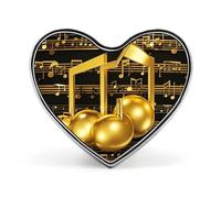 Fantasy Farm Tractor Fashion Heart Brooch Pins Lightweight Enamel Lapel Pin for Women Men, Hat Bag Jacket Clothing Accessory Jewelry Gift, Love form, Aluminum, no gemstone