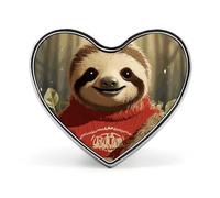 Fantasy Farm Tractor Fashion Heart Brooch Pins Lightweight Enamel Lapel Pin for Women Men, Hat Bag Jacket Clothing Accessory Jewelry Gift, Love form, Aluminum, no gemstone