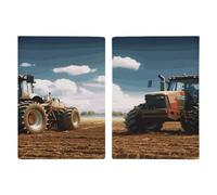 Fantasy Farm Tractor Passport Card Holder Travel Passport Covers Case Pu Passport Book Cover Passport Wallet Cover Case Passport Protective Cover Unisex Passport Protector, style, 20.3x13.8cm