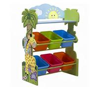 Fantasy Fields Children Blue Wooden Toy Storage Tidy Organiser TD-12242AR