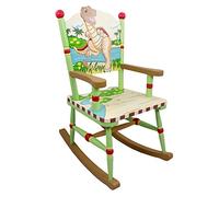 Fantasy Fields Dinosaur Kingdom Hand Crafted Kids Wooden Rocking Chair TD-0076A