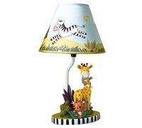 Fantasy Fields - Kids Table Lamp Bedside Light - Sunny Safari - Child Friendly Water-based Paint