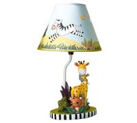 Fantasy Fields - Kids Table Lamp Bedside Light - Sunny Safari - Child Friendly Water-based Paint