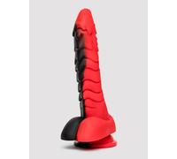 Fantasy Fire Mutant Silicone Dildo - Red Red