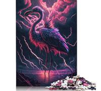 Fantasy Flamingo Puzzle Fun Premium Cardboard Jigsaw Puzzle for Boy Or Girl 1000pcs (75x50cm)