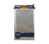 Fantasy Flight Games 50x Clear Tarot Sized Card Sleeves 70x120mm - FFG Orange Label FFS66