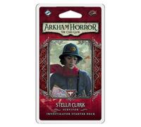 Fantasy Flight Games, Arkham Horror The Card Game: Investigator Starter Deck, Stella Clark Investigator, Card Game, Ages 14+, 1 to 4 Players, 60 to 120 Minutes Playing Time