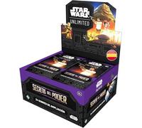 Fantasy Flight Games Asmodee FFG Star Wars Unlimited Secrets of Power Collectible Game, 24 Packs of 16 Cards, TCG Ages 12, for 2 Players, Spanish, Multicolor SWH0602ES