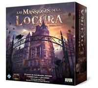 Fantasy Flight Games Las Mansiones de la Locura - Board Game in Spanish | Cooperative Board Game of Investigation and Terror, Ages 14, 1 to 5 Players, 2-3 Hours, Spanish