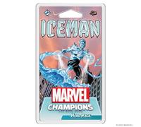 Fantasy Flight Games Marvel Champions The Card Game Iceman Hero Pack - Superhero Strategy Game, Cooperative Game for Kids and Adults, Ages 14+, 1-4 Players, 45-90 Minute Playtime, Made