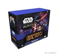 Fantasy Flight Games Star Wars: Unlimited TCG Shadows of the Galaxy Pre-Release Box - Launch Your Galactic Journey Includes 6 Booster Packs, Ages 12+, 2+ Players, 20 Minute Playtime
