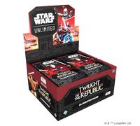 Fantasy Flight Games - Star Wars: Unlimited TCG Twilight of the Republic BOOSTER DISPLAY (Set of 24 Booster Packs) - Trading Card Game for Kids und Adults, Ages 12+, 2+ Players, 20 Min Playtime