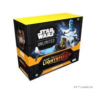 Fantasy Flight Games - Star Wars: Unlimited Trading Card Game - Jump to Lightspeed PRE-RELEASE BOX - Includes 6 Booster Packs, Ages 12+, 2+ Players, 20 Minute Playtime