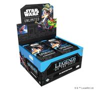 Fantasy Flight Games - Star Wars: Unlimited Trading Card Game Legends of the Force BOOSTER DISPLAY - 24 Booster Packs Featuring Jedi, Sith & Iconic Characters, Ages 12+, 2+ Players, 20 Minute Playtime