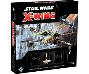 Fantasy Flight Games - Star Wars X-Wing 2nd Edition - Strategic Action Figure Game - Golden Ace - Tactical Space Combat - Fast and Immersive Game - 2 Players - Ages 14 and Above - 45 Min - French
