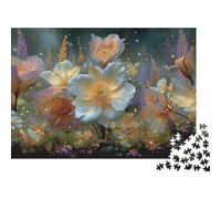 Fantasy Flower Garden 1000 Piece Jigsaw Puzzles for Adults Featuring Artistic Design Jigsaws for Adults As A Mind Relaxation Puzzle for Holiday Activity 70x50cm/1000pcs