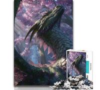 Fantasy Flying Dragon Jigsaw Puzzles for Adults 1000 Jigsaws,Family Game Stress Reliever Difficult Challenge Gifts for Friends And Family (38x26cm)