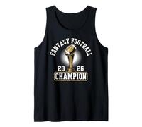 Fantasy Football 2026 Victory Trophy Tank Top