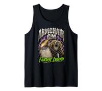 Fantasy Football Armchair GM Fantasy Legend Bootleg Tank Top