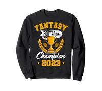 Fantasy Football Champion 2023 Golden Trophy Sweatshirt