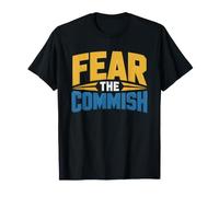 Fantasy Football Commish Fear League Boss Authority FFL T-Shirt