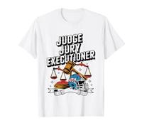 Fantasy Football Commissioner Judge Jury Executioner League T-Shirt