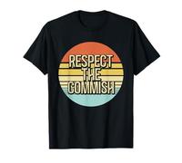 Fantasy Football Commissioner Respect The Commish T-Shirt