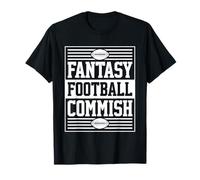Fantasy Football Commissioner Respect The Commish T-Shirt