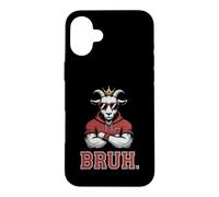 Fantasy Football Goat BRUH Commish My Champion Game Day King Case for iPhone 16 Plus