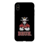 Fantasy Football Goat BRUH Commish My Champion Game Day King Case for iPhone XS Max
