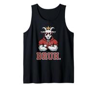 Fantasy Football Goat Bruh Commish My Champion Game Day King Tank Top