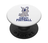 Fantasy Football League Sports Wizard - Research, Draft Gift PopSockets Adhesive PopGrip