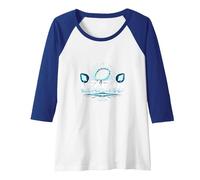 Fantasy Football Legend: Champion Strategist's Glory Raglan Baseball Tee, Women, Royal Blue/White, XL