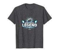 Fantasy Football Legend: Champion Strategist's Glory T-Shirt, Men, Dark Heather Grey, 3XL