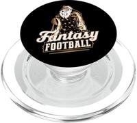 Fantasy Football Logo Wizard Master Strategist Artwork PopSockets PopGrip for MagSafe