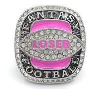 Fantasy Football Loser Championship Trophy Ring Last Place Award for League(Paper Box,13)