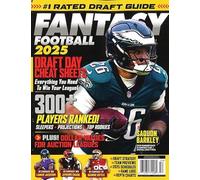 Fantasy Football Magazine Eagles Magazine Issue 53 Year 2025