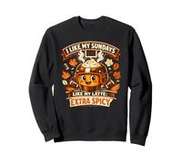 Fantasy Football Pumpkin Spice Latte I Like My Sundays PSL Sweatshirt